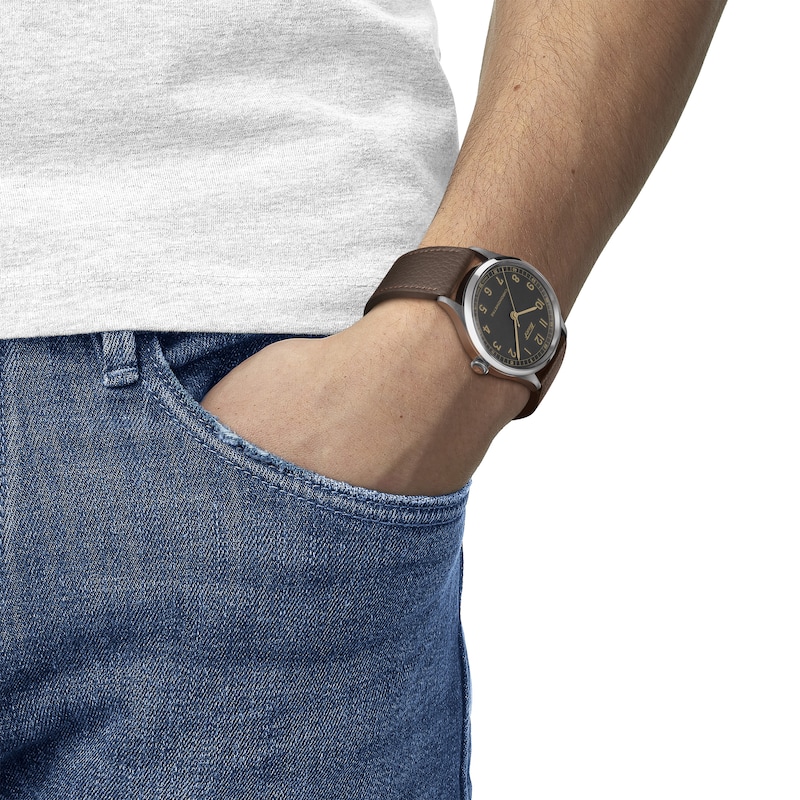 Main Image 5 of Tissot Heritage Auto COSC 1938 Automatic Unisex Watch T1424641606200