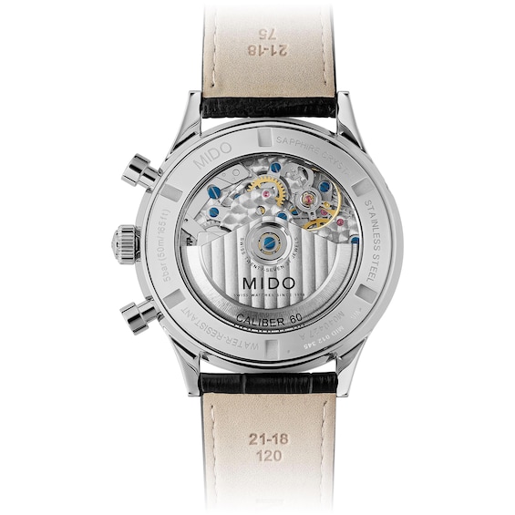 Thumbnail Image 2 of MIDO Multifort Patrimony Automatic Chronograph Men's Watch M0404271605200