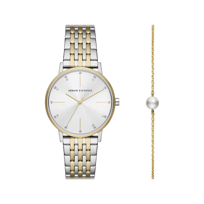 Main Image 1 of Armani Exchange Lola Women's Watch Set AX7156SET