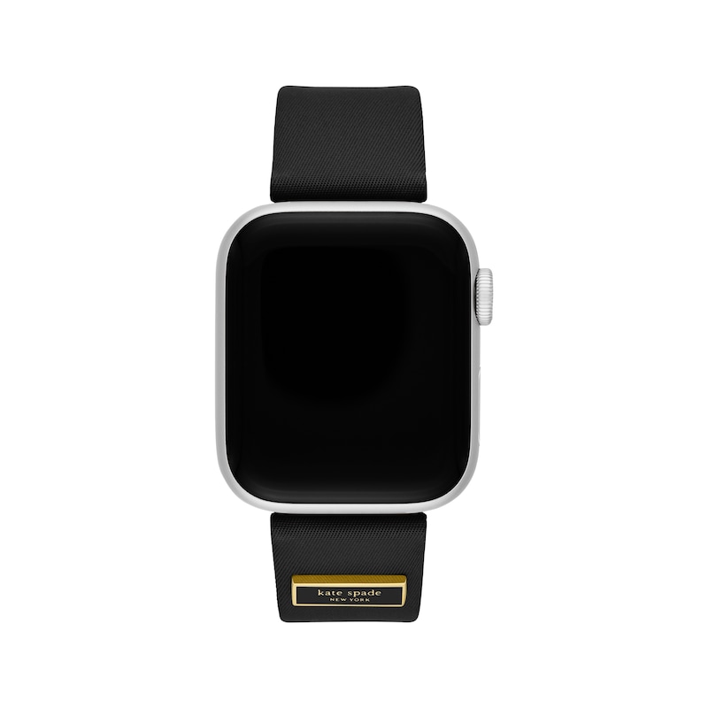 Main Image 4 of Kate Spade New York Black Women's Watch Strap for Apple & Samsung KSS0183E