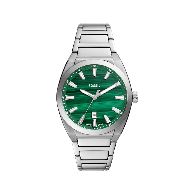 Main Image 1 of Fossil Everett Men's Watch with Malachite Dial FS6056