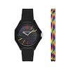 Thumbnail Image 0 of Armani Exchange Andrea Watch Set with Multi-Color Bracelet AX7158SET