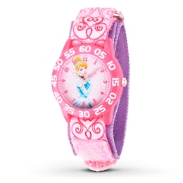 Disney Kids' Watch Cinderella Time Teacher XWA4483