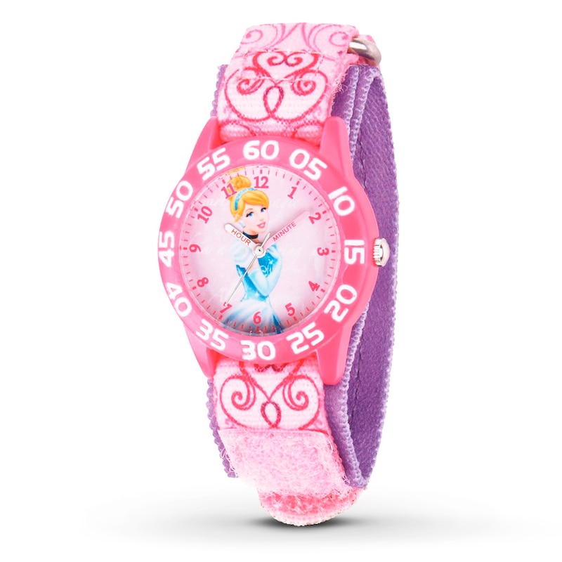 Disney Kids' Watch Cinderella Time Teacher XWA4483