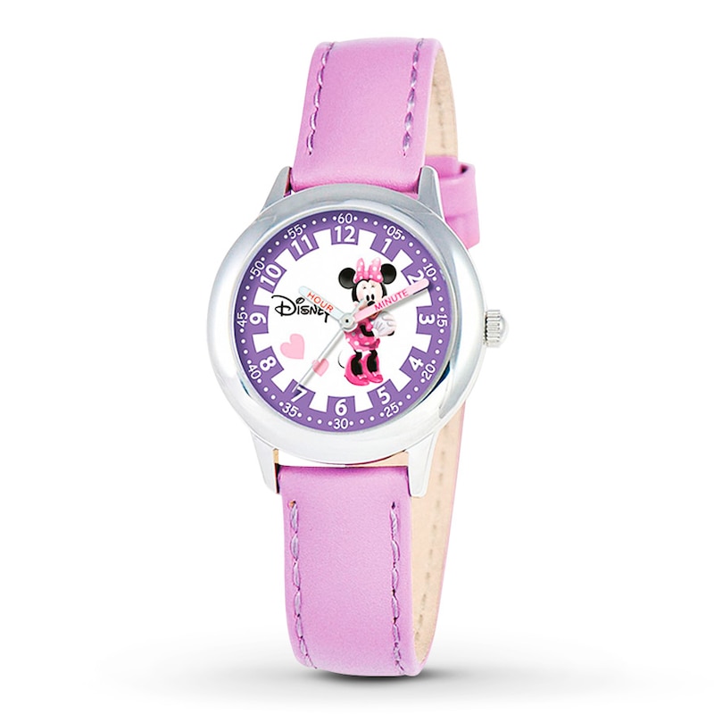 Main Image 1 of Disney Kids' Watch Minnie Mouse Time Teacher XWA3591