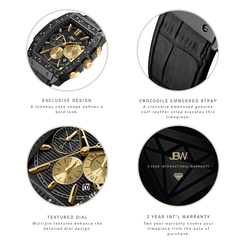 Main Image 4 of Men's JBW Echelon Watch J6379A