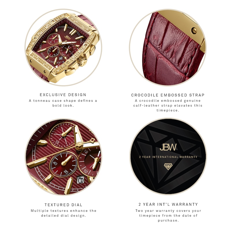Main Image 4 of Men's JBW Echelon Watch J6379B