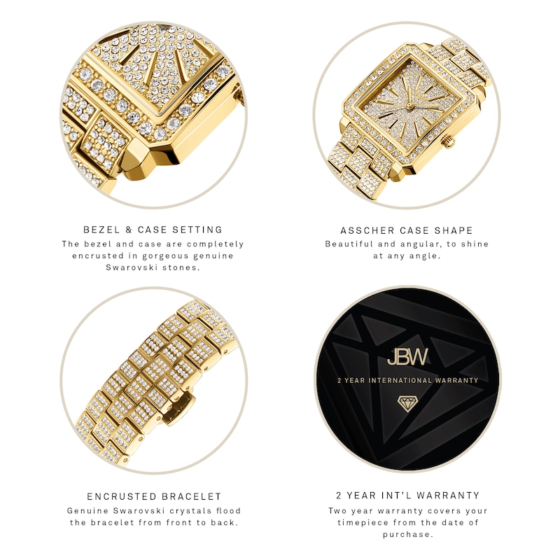 Main Image 4 of Ladies' JBW Cristal Watch J6386A