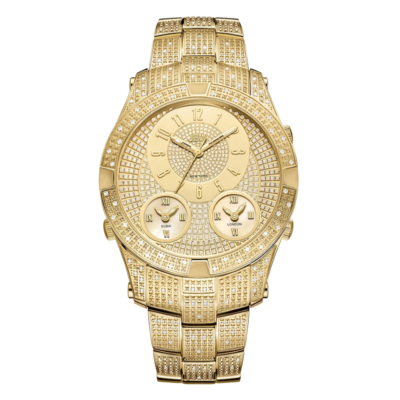 Main Image 1 of Men's JBW Jet Setter III Watch J6348A