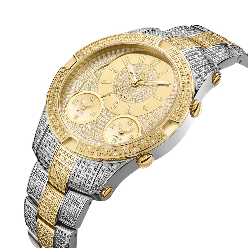 Main Image 2 of Men's JBW Jet Setter III Watch J6348C