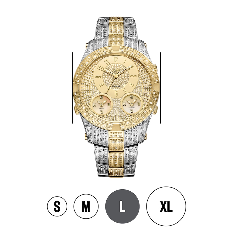 Main Image 4 of Men's JBW Jet Setter III Watch J6348C