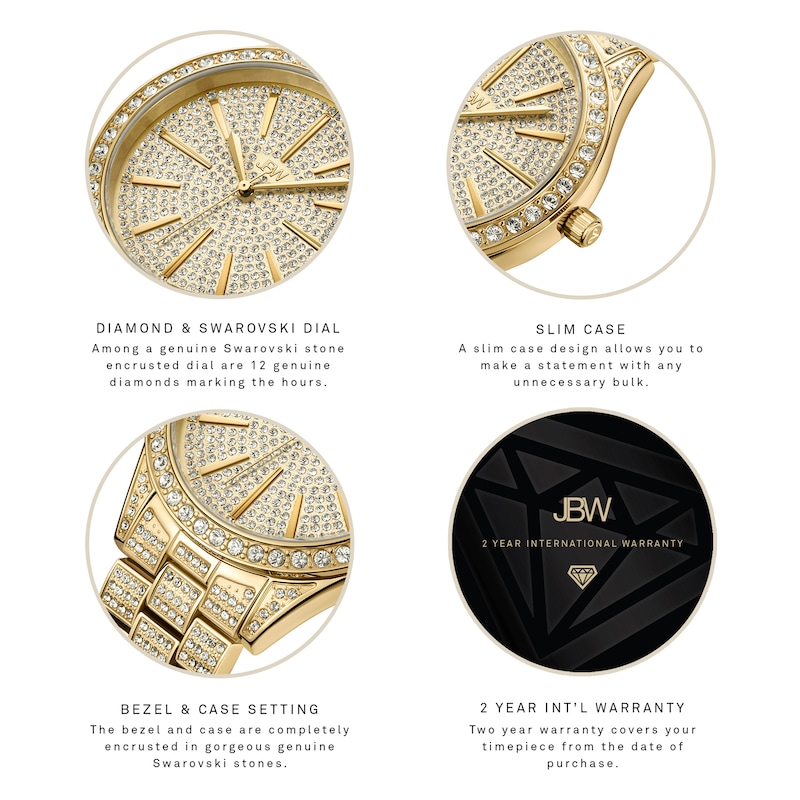 Main Image 4 of Ladies' JBW Cristal Watch J6346A