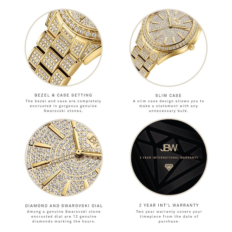 Main Image 4 of Ladies' JBW Cristal Watch J6383A