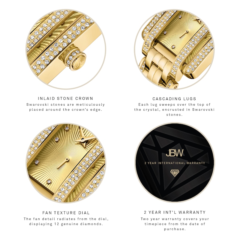 Main Image 4 of Ladies' JBW Mink Watch J6358B