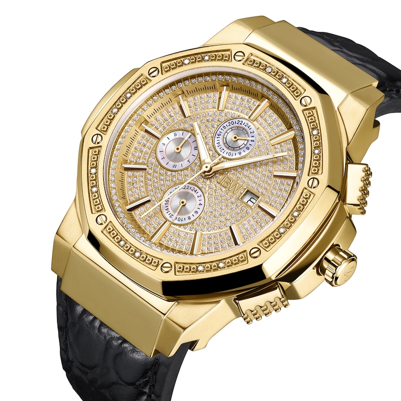 Main Image 2 of Men's JBW Saxon 10 Year Anniversary Edition Watch JB-6101L-10A