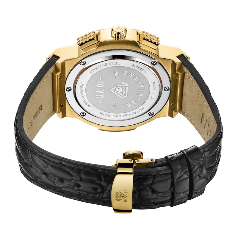 Main Image 3 of Men's JBW Saxon 10 Year Anniversary Edition Watch JB-6101L-10A