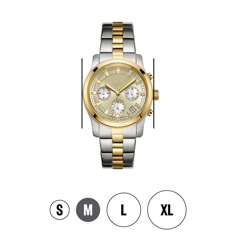 Main Image 4 of JBW Muse 1/10 ct tw Diamond Stainless Steel Watch JB-6217-C
