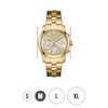 Thumbnail Image 3 of JBW Muse 0.11 ct tw Diamond 18K Gold-Plated Stainless Steel Watch JB-6217-E