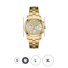 Thumbnail Image 4 of JBW Muse 0.11 ct tw Diamond 18K Gold-Plated Stainless Steel Watch JB-6217-E