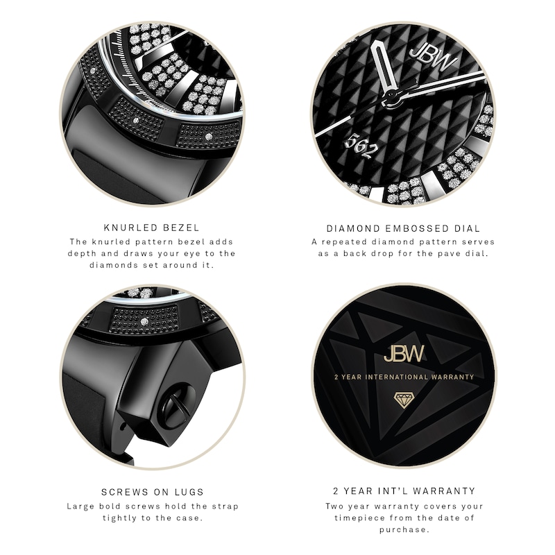 Main Image 4 of Men's JBW &quot;562&quot; Watch JB-6225-K