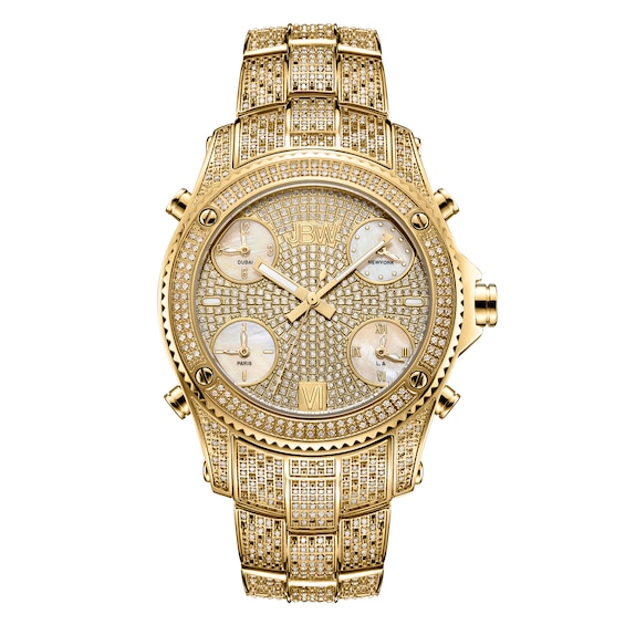 Men's JBW Jet Setter Platinum Series Watch PS550A