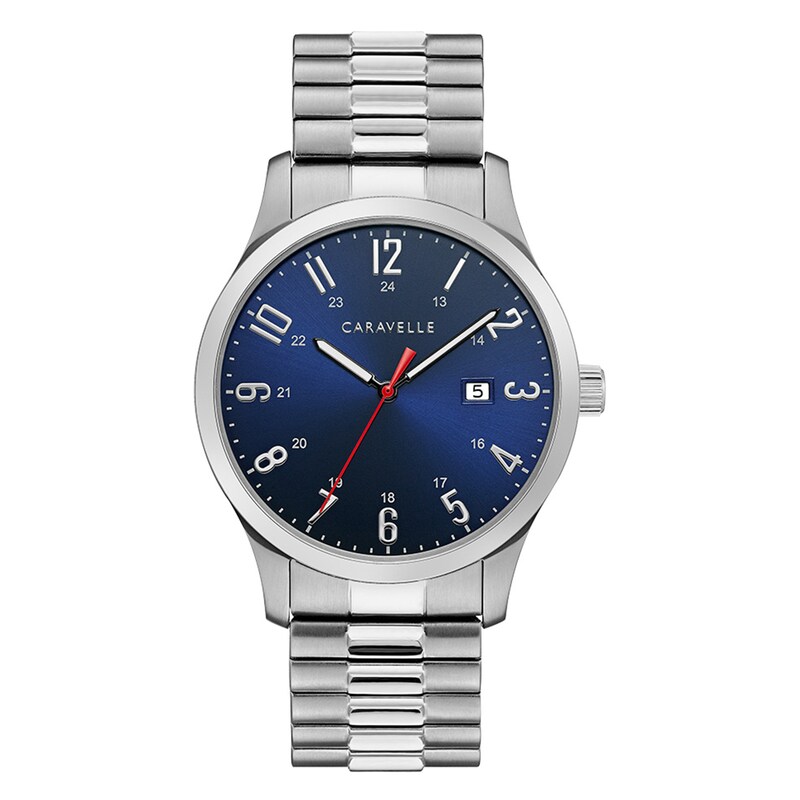Main Image 1 of Caravelle by Bulova Traditional Men's Stainless Steel Watch 43B161