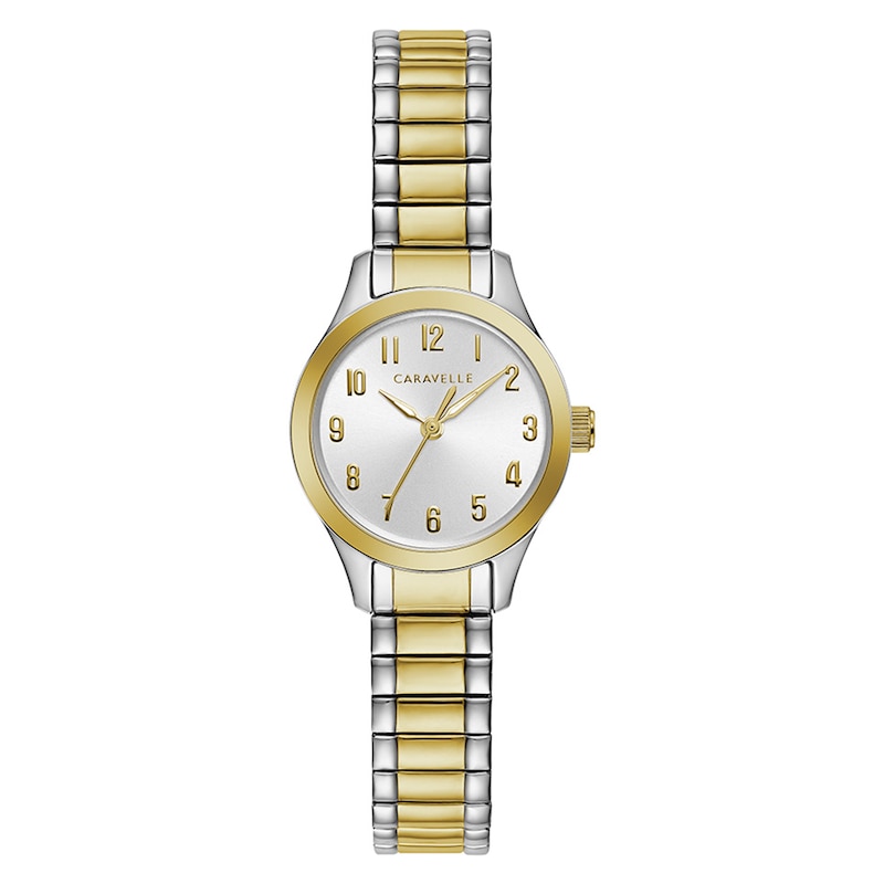 Caravelle by Bulova Traditional Women's Two-Tone Stainless Steel Watch 45L177