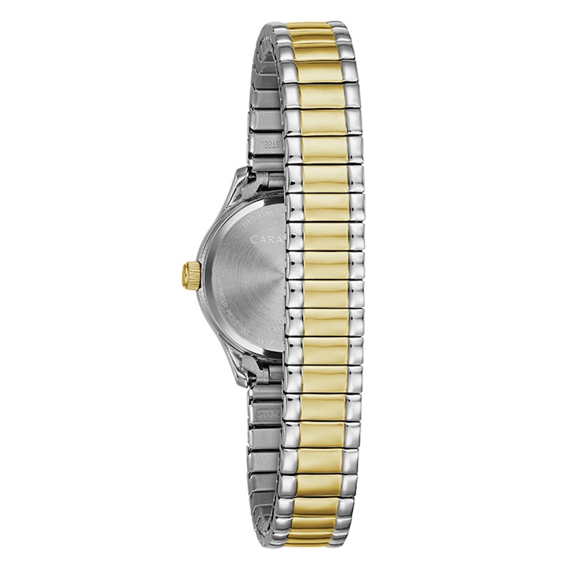 Main Image 3 of Caravelle by Bulova Traditional Women's Two-Tone Stainless Steel Watch 45L177