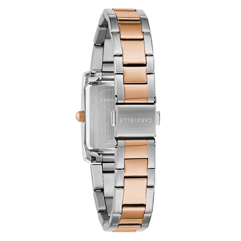 Caravelle by Bulova Women's Two-Tone Stainless Steel Watch 45L187