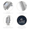 Thumbnail Image 4 of JBW Mink Stainless Steel Women's Watch PS505B