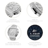 Thumbnail Image 4 of JBW Heist Stainless Steel Men's Watch PS545B