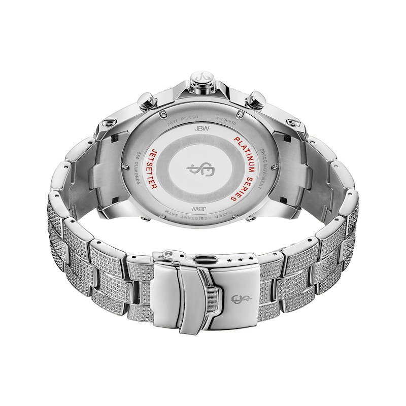 Jet Jet Setter Platinum Series Stainless Steel Men's Watch PS550B