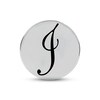Smart Watch Charms by KAY Script J Initial Sterling Silver