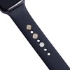 Smart Watch Charms by Kay Diamond Square 1/10 ct tw 14K Yellow Gold-Plated Sterling Silver