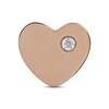 Smart Watch Charms by KAY Diamond Heart 14K Rose Gold-Plated Sterling Silver