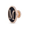 Smart Watch Charms by KAY Greek Mu 14K Rose Gold-Plated Sterling Silver