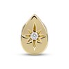 Smart Watch Charms by KAY Diamond Star Teardrop 14K Yellow Gold-Plated Sterling Silver