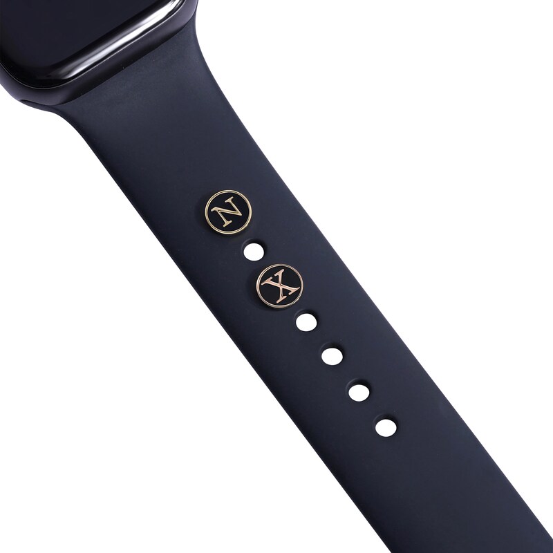 Smart Watch Charms by Kay Greek Chi 14K Rose Gold-Plated Sterling Silver