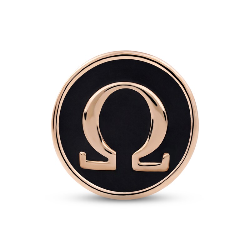 Smart Watch Charms by KAY Greek Omega 14K Rose Gold-Plated Sterling Silver