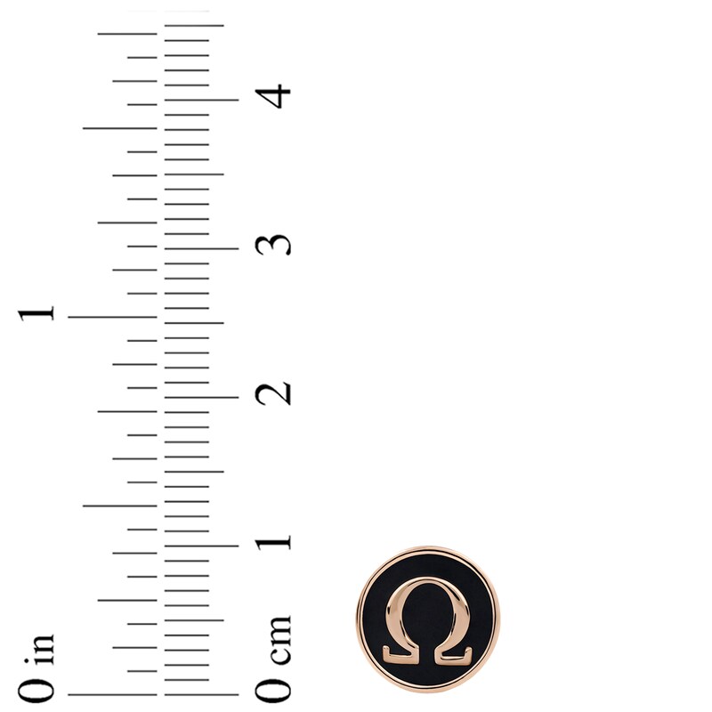 Smart Watch Charms by KAY Greek Omega 14K Rose Gold-Plated Sterling Silver