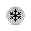 Smart Watch Charms by KAY Diamond Round Snowflake 1/10 ct tw Sterling Silver