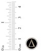 Smart Watch Charms by KAY Diamond Greek Delta 1/10 ct tw 14K Yellow Gold-plated Sterling Silver