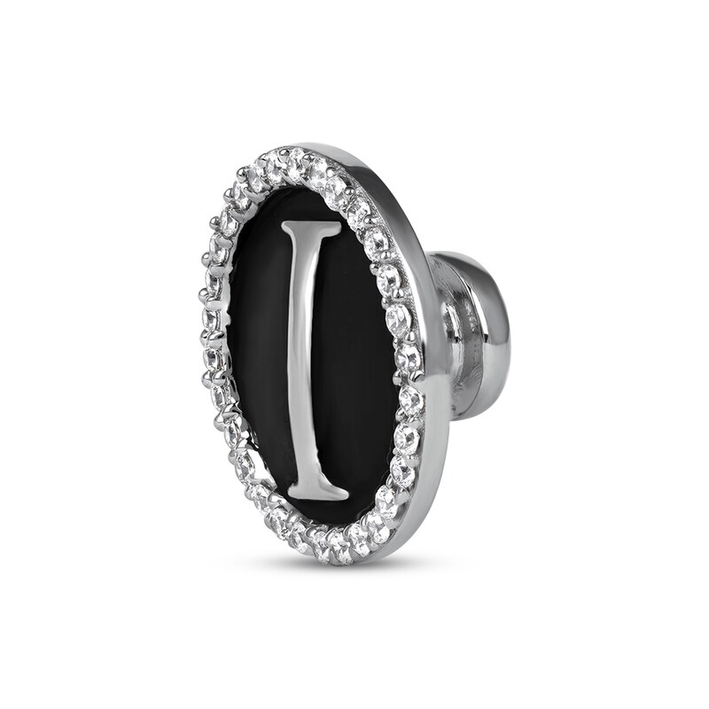 Smart Watch Charms by KAY Diamond Greek Iota 1/10 ct tw Sterling Silver