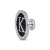 Smart Watch Charms by KAY Diamond Greek Kappa 1/10 ct tw Sterling Silver