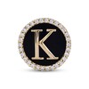 Smart Watch Charms by KAY Diamond Greek Kappa 1/10 ct tw 14K Yellow Gold-plated Sterling Silver