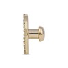 Smart Watch Charms by KAY Diamond Greek Kappa 1/10 ct tw 14K Yellow Gold-plated Sterling Silver