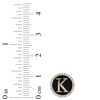 Smart Watch Charms by KAY Diamond Greek Kappa 1/10 ct tw 14K Yellow Gold-plated Sterling Silver