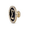 Smart Watch Charms by KAY Diamond Greek Sigma 1/10 ct tw 14K Yellow Gold-plated Sterling Silver