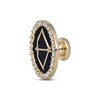 Smart Watch Charms by KAY Diamond Zodiac Sagittarius Symbol 1/10 ct tw 14K Yellow Gold-Plated Sterling Silver
