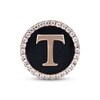Smart Watch Charms by KAY Diamond Greek Tau 1/10 ct tw 14K Rose Gold-Plated Sterling Silver